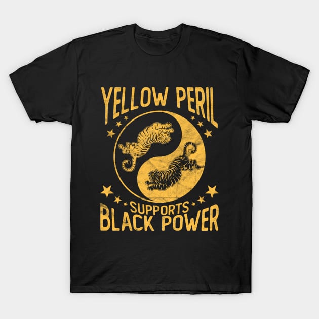 Yellow peril for black power shirt best sale